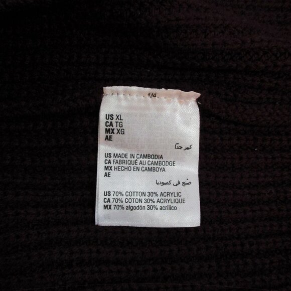 INC International Concepts Chunky Ribbed Knit Sweater - Picture 8 of 8